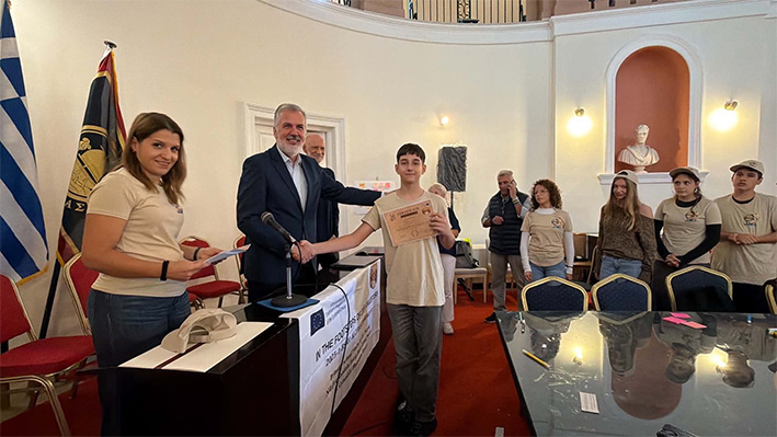 Μαθητική συνάντηση Erasmus+ στην Κέρκυρα με μηνύματα ειρήνης και συνεργασίας