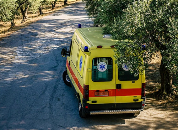 Δωρεά ασθενοφόρου στο ΕΚΑΒ Β. Κέρκυρας από την Bolentaco Limited