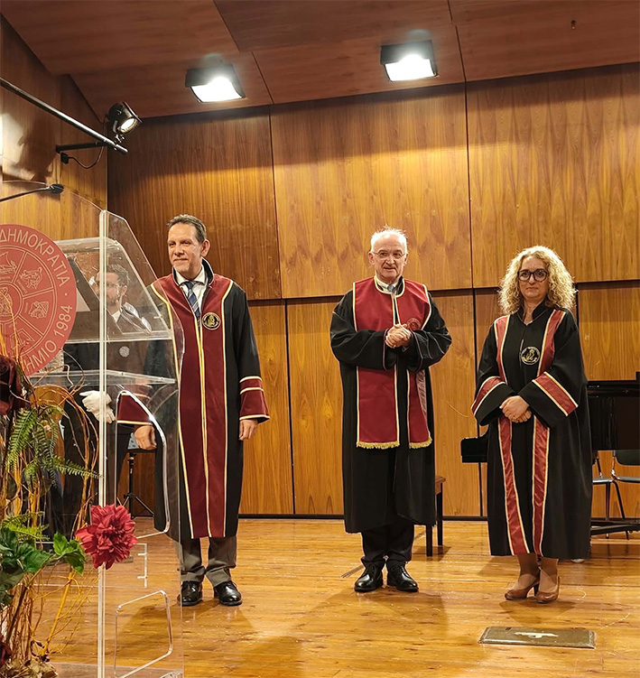 Επίτιμος διδάκτορας του Ιονίου Πανεπιστημίου ο καθηγητής Johann-Matthias Graf von der Schulenburg Επίτιμος διδάκτορας του Ιονίου Πανεπιστημίου ο καθηγητής Johann-Matthias Graf von der Schulenburg
